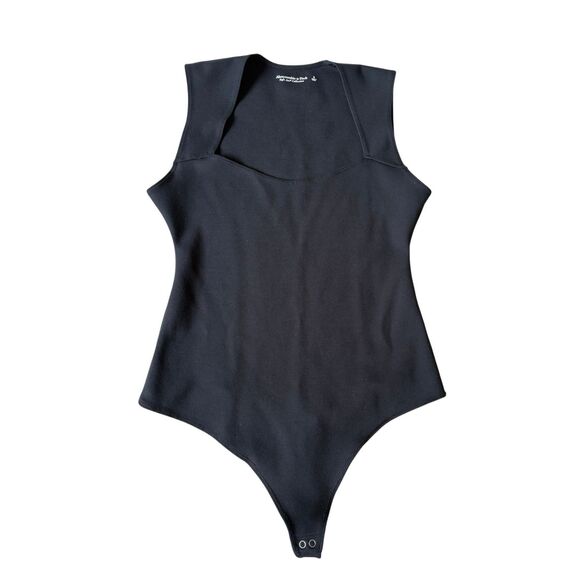 Abercrombie & Fitch Tops - Abercrombie & Fitch Soft Collection Tank Bodysuit size S Black